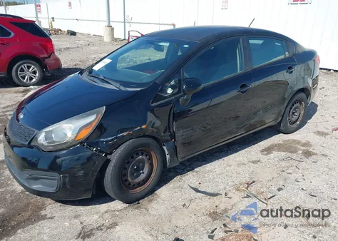 2014 Kia Rio Lx z USA, uszkodzony, nr VIN KNADM4A30E6384188